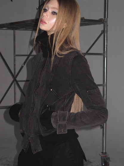 wear_And_tear_Vintage_Wash_Zip_Up_Cropped_Hoodie_MISSTT