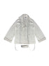 WSW WUSHENWU Rose Gun Hand Textured Lace Shirt Feminine Edgy