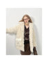 Soft Curly Faux Fur Hooded Coat