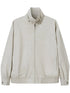 Deconstructed Bow Embroidered Oversized Pu Leather Jacket