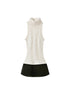 SweetChilling Chunky Knit Cable High Neck Sweater Dress