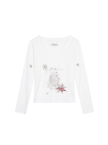Achihara Rayon Stretch Sun-Proof Star 2.0 Long Sleeve Shirts