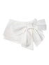 WSW WUSHENWU Pure Whisper Industrial Bow Culotte Skirt Chic Versatile