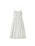 DIDDI MODA Lace Overlay Slip Dress With Floral Embroidery