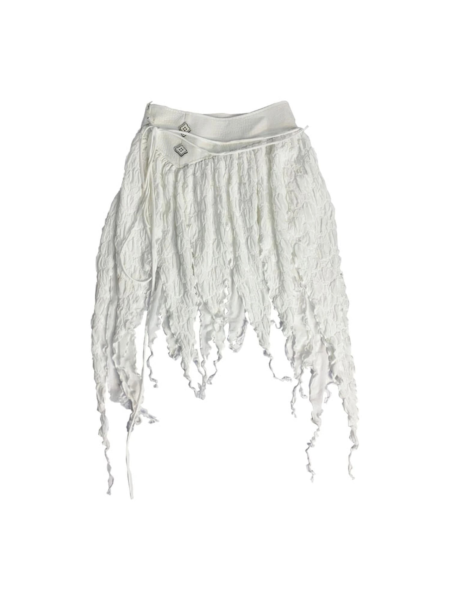 No Body Sweet Spicy Wind Textured Skirt