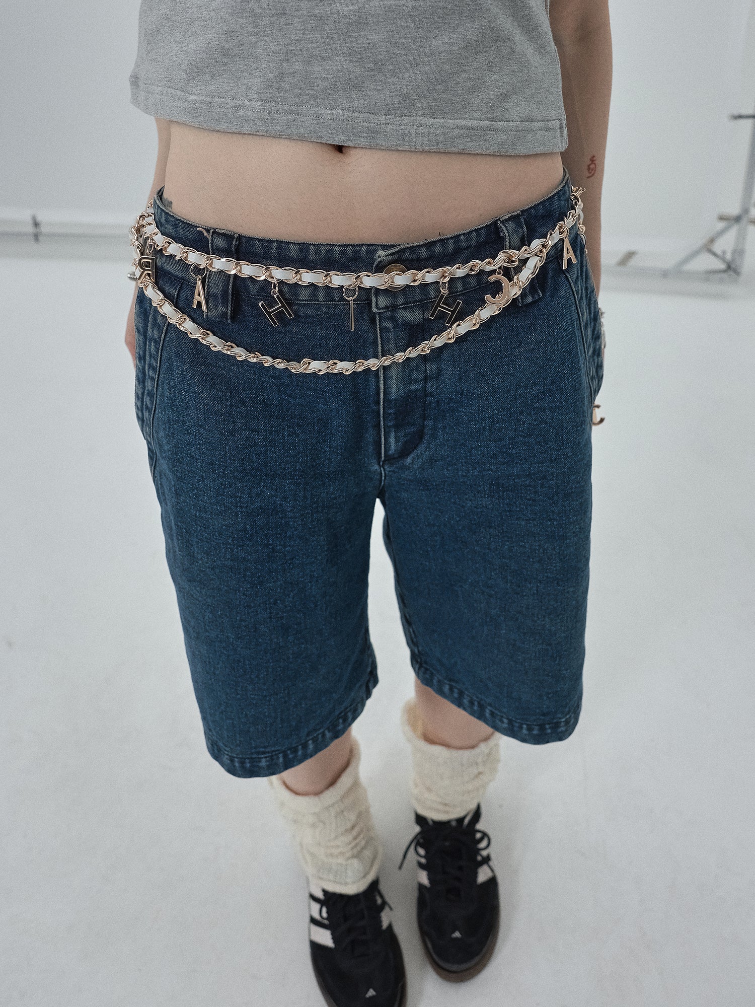 Achihara 2025 Trendy Waist Chain Body Jewelry Belt Accessory