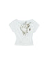 Transparent Print Multi Wear T Shirt SS25 Lightweight Blend