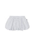 atrandom Black White Flared Ballet Skirt With Safety Shorts Dresses