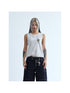 Peoplesense Retro Sleeveless Vintage Vest With Water Slurry Print