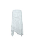 DoublePunch Bohemian Punk Asymmetric Hem Low Waist Flared Mini Skirt