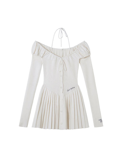 SweetChilling Sexy Spaghetti Strap Bodycon Mini Skater Dress