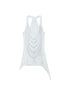 DoublePunch Floral Metal Studded Fitted Long Vest For Women