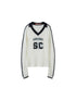 SweetChilling Mohem Sweater American Campus Style Sporty Knit Top