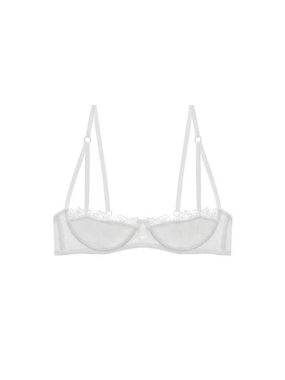 WSW WUSHENWU Lace Trim Ballet Flare Top
