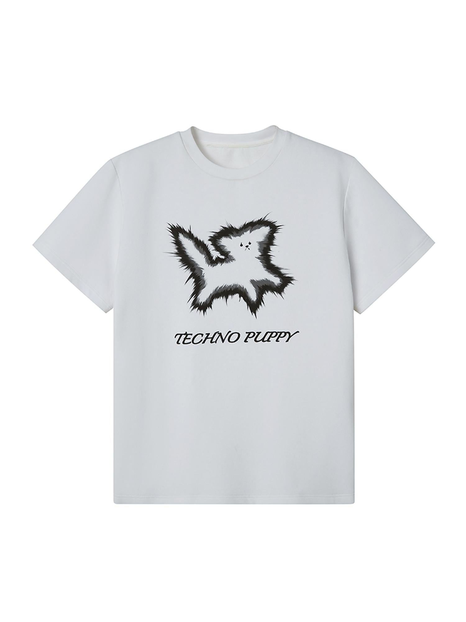 DIDDI MODA Techno Puppy Graphic Tee