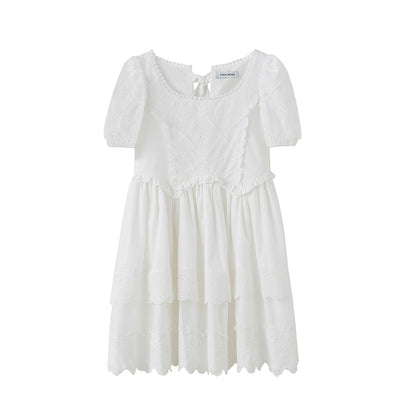 DIDDI MODA Layered Lace Princess Dress