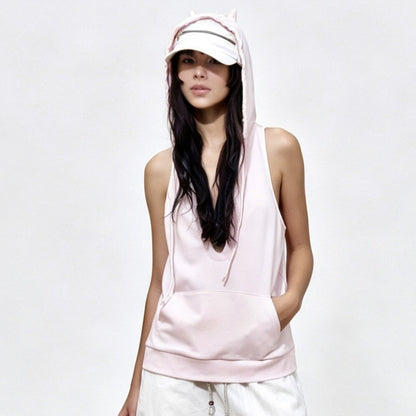 wii_wil_Devil_Horn_Hooded_Deep_V_Vest_Women&