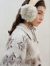 wii wil Double Tone Wool Blend Winter Ear Muffs