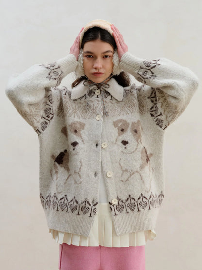 Double Tone Wool Blend Winter Ear Muffs