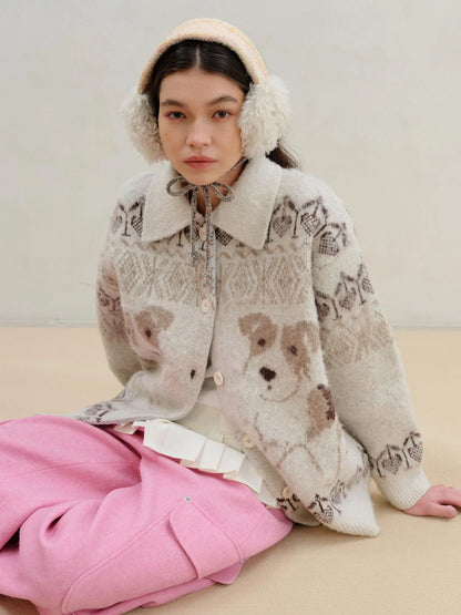 Double Tone Wool Blend Winter Ear Muffs