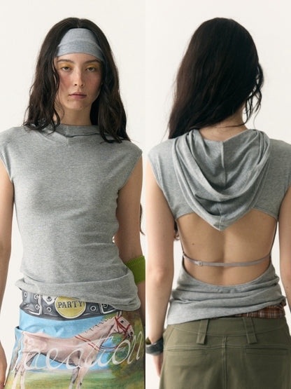 wii_wil_Hooded_Open_Back_Cross_Print_Modal_Lyocell_Women&