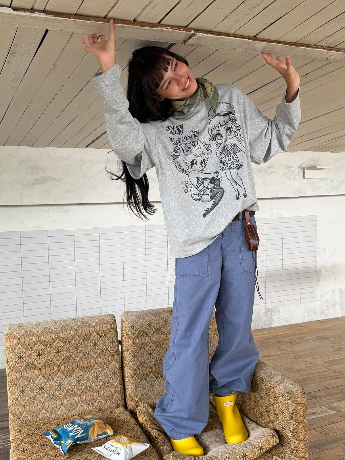 wii_wil_Vintage_Washed_Distressed_Multi_Pocket_Cotton_Women&