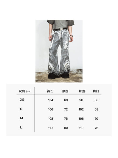 Peoplesense Deconstruct Pocket Jumpsuit Distressed Denim Bundle